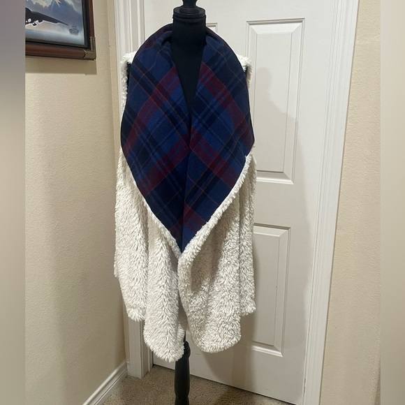 WESTBOUND WOMENS REVERSIBLE FAUX FUR SHERPA JACKET VEST SIZE 3X NWT - Picture 6 of 11